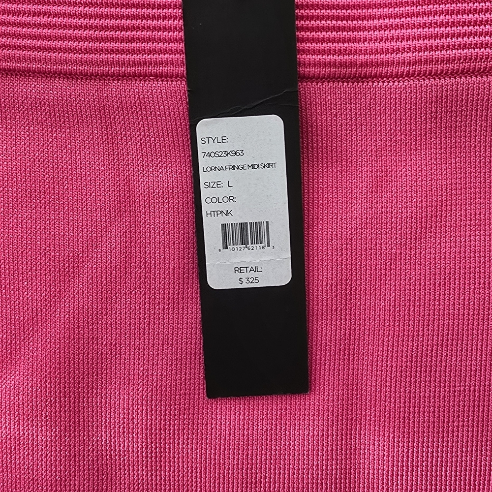NWT!! Toccin Women’s Pink Fringe Knit Skirt Set - Picture 15 of 15